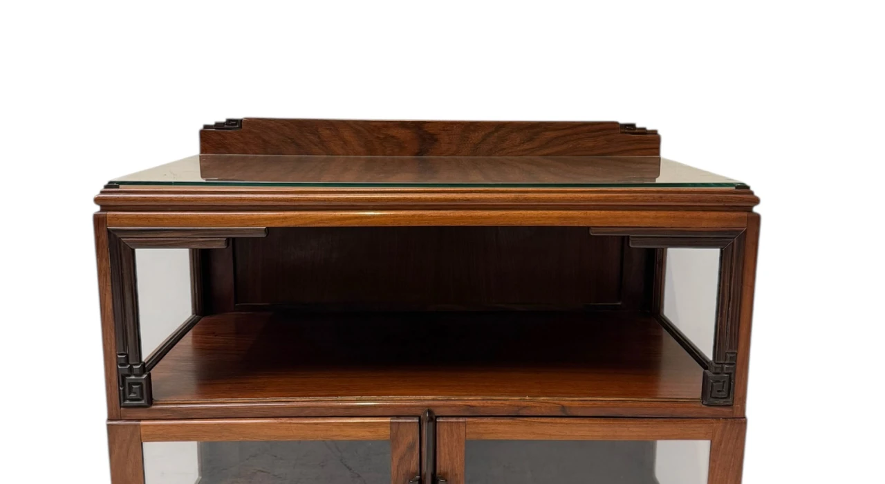 Art Deco Amsterdamse School Display Cabinet, 1920s